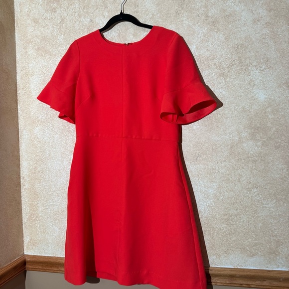 Banana Republic Red Midi Dress Size:8 - Picture 1 of 8